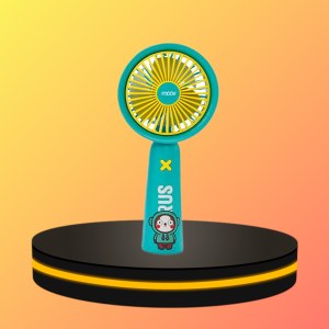 พัดลมพกพา Portable Fan แรงลม 3 ระดับ สีเขียว