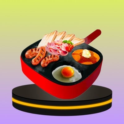 เตาปิ้งย่าง กระทะไฟฟ้าอเนกประสงค์ ขนาด 11 นิ้ว