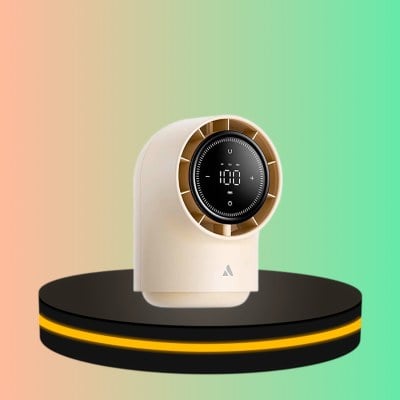 พัดลมตั้งโต๊ะ หมุนได้ ลมแรง พกพาสะดวก แบต 8000mAh