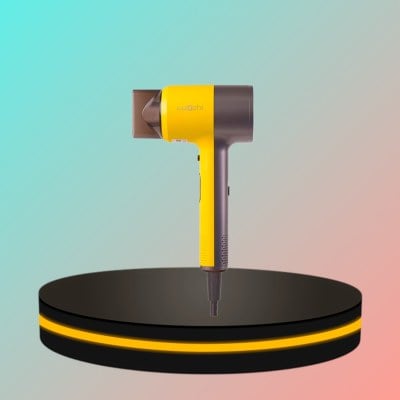 IWACHI ไดร์เป่าผม ขนาด 1800วัตต์ โหมด ลมเย็น / ลมร้อน ปรับได้ 3 ระดับ สีเหลือง