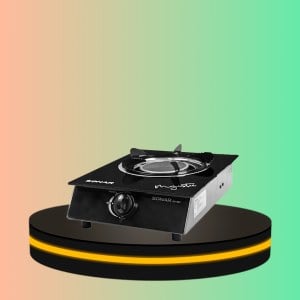 Sonar เตาแก๊สหน้ากระจก นิรภัย ขนาด 1 หัว