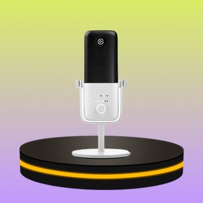 Elgato Wave 3 ไมโครโฟน Condenser สีขาว