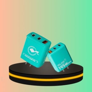 หัวชาร์จ พอร์ตเอาต์พุต Type-C คู่ + USB ขนาด 145w