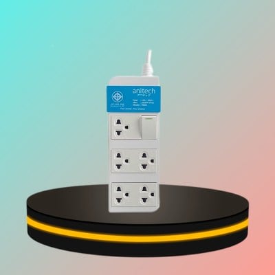 Anitech ปลั๊กไฟมาตรฐาน ยาว 3 เมตร