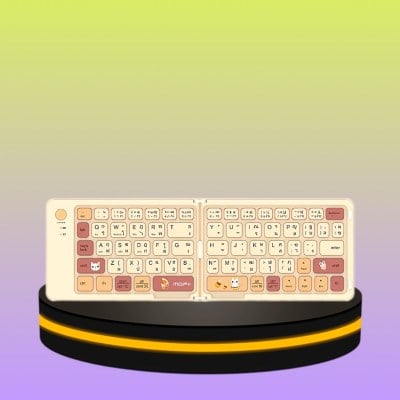 แป้นพิมพ์ แบบพับได้ ชาร์จได้