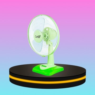 พัดลมตั้งโต๊ะ 16" นิ้ว สีเขียว