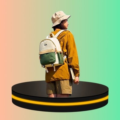 ace Homme กระเป๋าเป้สะพายหลัง สีเขียว