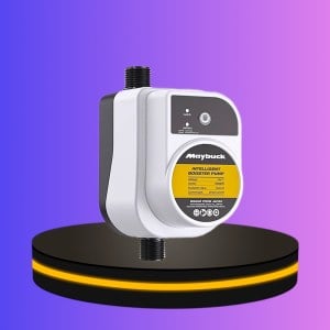 Maybuck บูสเตอร์ปั๊มน้ําอัตโนมัติ เปิด-ปิดอัตโนมัติ กันน้ำสนิท ไร้เสียงรบกวน เหมาะสำหรับบ้าน-คอนโด