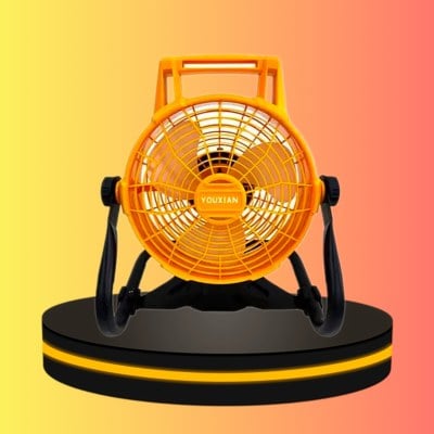 พัดลมไร้สาย ขนาด 12 นิ้ว ปรับระดับแรงลมได้