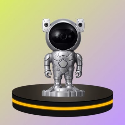 กล้องวงจรปิด ทรงหุ่นยนตร์ ความละเอียด 5 ล้านพิกเซลล์