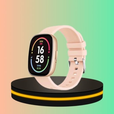 Huafit FOOMLITE Smart Watch กันน้ำ iP67 สีทอง