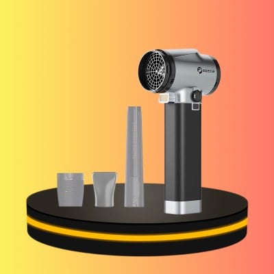 เครื่องเป่าฝุ่นสําหรับรถยนต์ Air Blower Turbo Car Dryer 1400g