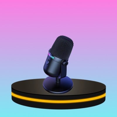 ONIKUMA M830 ไมโครโฟน สตรีมมิ่ง เกมมิ่ง พอดแคสต และ ฯลฯ สีดำ