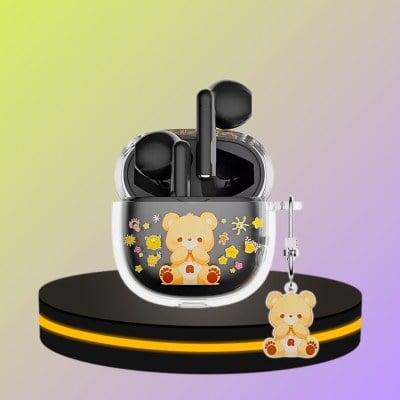 Realfit F1 หูฟังบลูทูธ ลายหมี