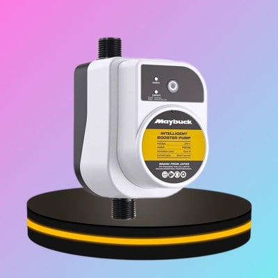 Maybuck บูสเตอร์ปั๊มน้ําอัตโนมัติ เปิด-ปิดอัตโนมัติ กันน้ำสนิท ไร้เสียงรบกวน เหมาะสำหรับบ้าน-คอนโด
