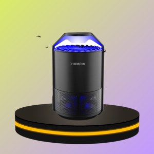Homemi เครื่องดักยุงและแมลง เปิด-ปิดอัตโนมัติ ระบบแสง UV ไม่ใช้สารเคมี
