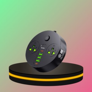 ปลั๊กไฟ พร้อมช่องชาร์จ ขนาด 2300W ยาว 2 เมตร