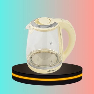 Seagull กาน้ำไฟฟ้า แบบแก้วใส ขนาด 2 ลิตร