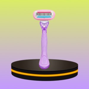 มีดโกนผู้หญิง 5 ใบีด กำจัดขนรักแร้-ขา ไม่เจ็บ ไม่มีรอยดำ รุ่นด้านยาว เข้าถึงทุกซอก