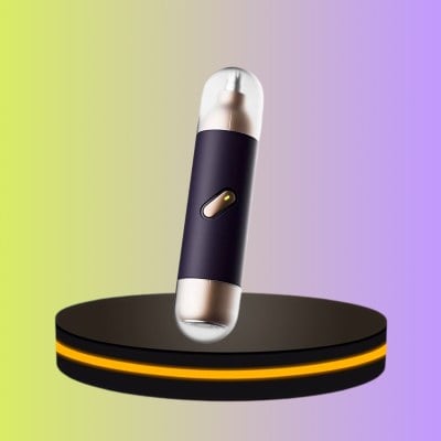 Moreno เครื่องตัดแต่ง เล็มขนจมูก อเนกประสงค์ 2 in 1 สีดำ