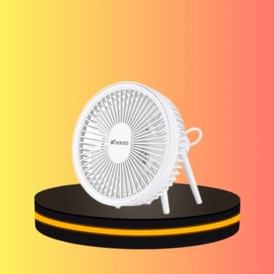 Nikko พัดลมตั้งโต๊ะ สีขาว