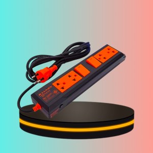 ปลั๊กไฟ 4 ช่อง 2 สวิตซ์ ยาว 5 เมตร