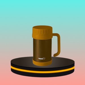 NIKKO แก้วน้ำสูญญากาศ ขนาด 0.50 ลิตร สีน้ำตาล