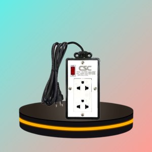 ปลั๊กไฟ พร้อมสวิตช์ เปิด ปิด ยาว 5 เมตร รองรับการใช้งานสูงสุด 2300w