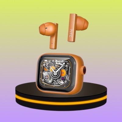 HTC NE40 หูฟังแปลภาษา AI บลูทูธ 6.0 แปลได้ 134 ภาษา หน้าจอ LED อัจฉริยะ