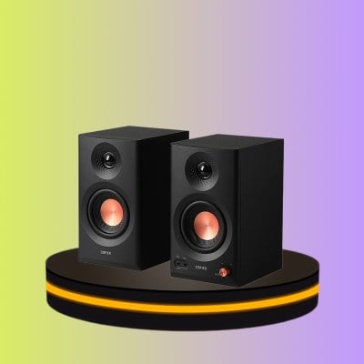 Edifier MR3 ลำโพงมอนิเตอร์ 36W Hi-Res Audio Bluetooth 5.4 พร้อมเอาต์พุตหูฟัง สีดำ