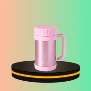 NIKKO แก้วน้ำสูญญากาศ ขนาด 0.50 ลิตร สีชมพู