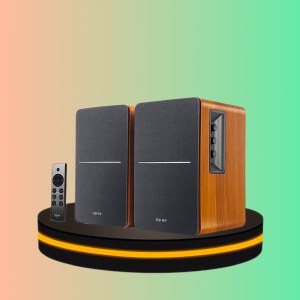 Edifier ลำโพงบลูทูธ สำน้ำตาล คลาสสิก