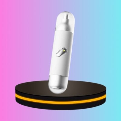 Moreno เครื่องตัดแต่ง เล็มขนจมูก อเนกประสงค์ 2 in 1 สีขาว