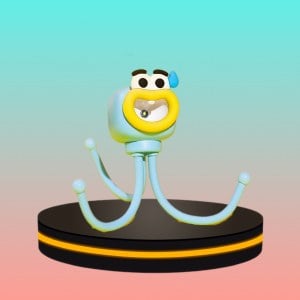 โคมไฟปลาหมึก มินิ