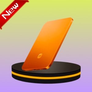 [ ใหม่ ] Xiaomi UltraThin Magnetic Power Bank ขนาด 5000 mAh ขนาด 15W สีส้ม