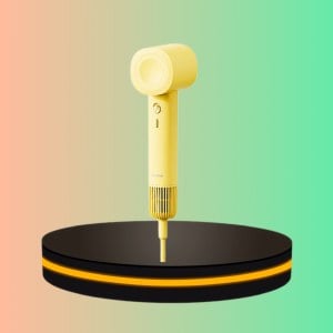 Gaabor Hair Dryer Mini ผมสวยได้ดั่งใจ มี 10 โหมดดูแลผม ลมแรงแห้งทันใจ สีเหลือง