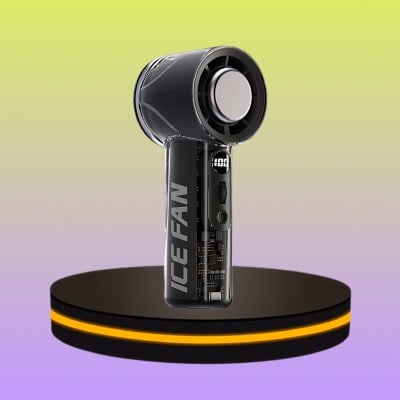 MORENO พัดลม สีดำ