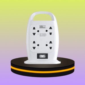 BLL ปลั๊กไฟ TOWER 1 สวิตซ์ 8 ช่อง สายยาว 3 เมตร