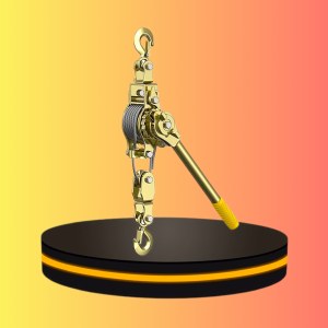 รอกสลิงดึงสายไฟ แบบใช้มือโยก รับน้ำหนักดึง 3 ตัน