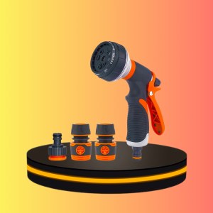 หัวฉีดน้ําแรงดันสูง เปลี่ยนได้ 8 โหมด