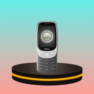 Nokia 3210 หน้าจอ 2.4 นิ้ว ชาร์จ type-c ซิมคู่ สีดำเทา