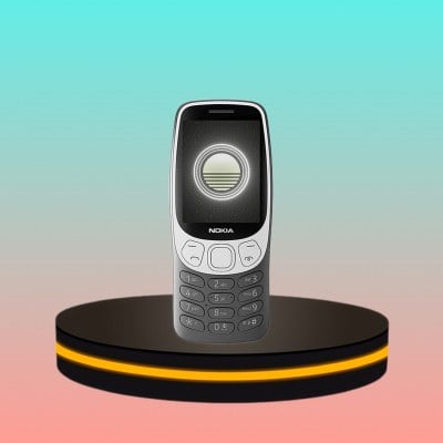 Nokia 3210 หน้าจอ 2.4 นิ้ว ชาร์จ type-c ซิมคู่ สีดำเทา