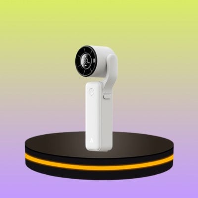 Aecooly พัดลมมือถือ Air Gimbal ความจุ 3500mAh สีขาว