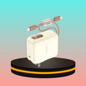 ALPHA·X Powerbank 10000mAh Fast Charging PD20W สีกาแฟ