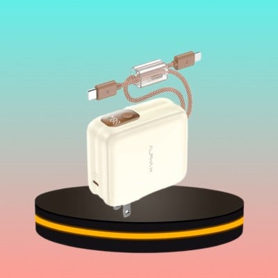 ALPHA·X Powerbank 10000mAh Fast Charging PD20W สีกาแฟ