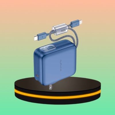 ALPHA·X Powerbank 10000mAh Fast Charging PD20W สีน้ำเงิน