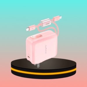 ALPHA·X Powerbank 10000mAh Fast Charging PD20W สีชมพู