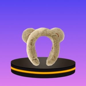 ที่ครอบหู ปิดหู กันลม กันหนาว ไหมพรม สีกากี