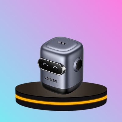 UGREEN Robo GaN รุ่น 2 USB C 30 วัตต์ Fast Charger สีดำ