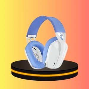 Logitech G435 หูฟังเกมมิ่ง ไร้สายเบาพิเศษ สี white & lilac